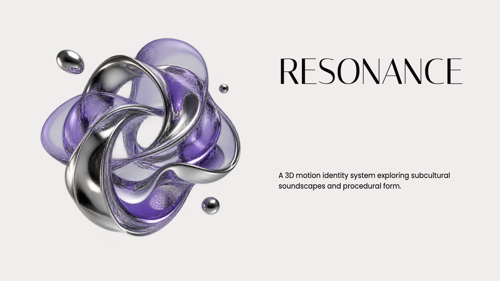 Resonance · 세리프 모션 slide 1