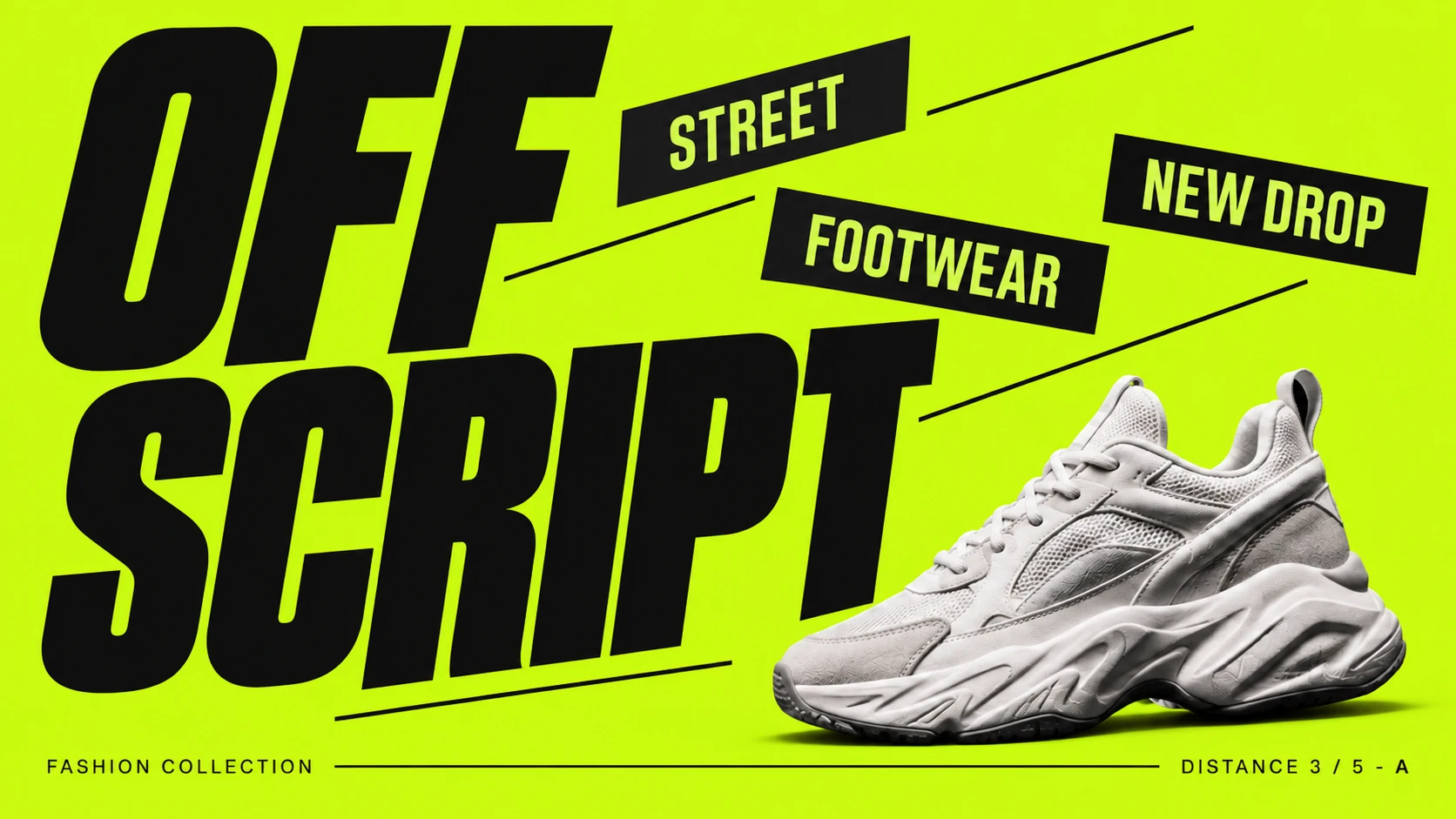 OFF SCRIPT footwear presentation — Look 07